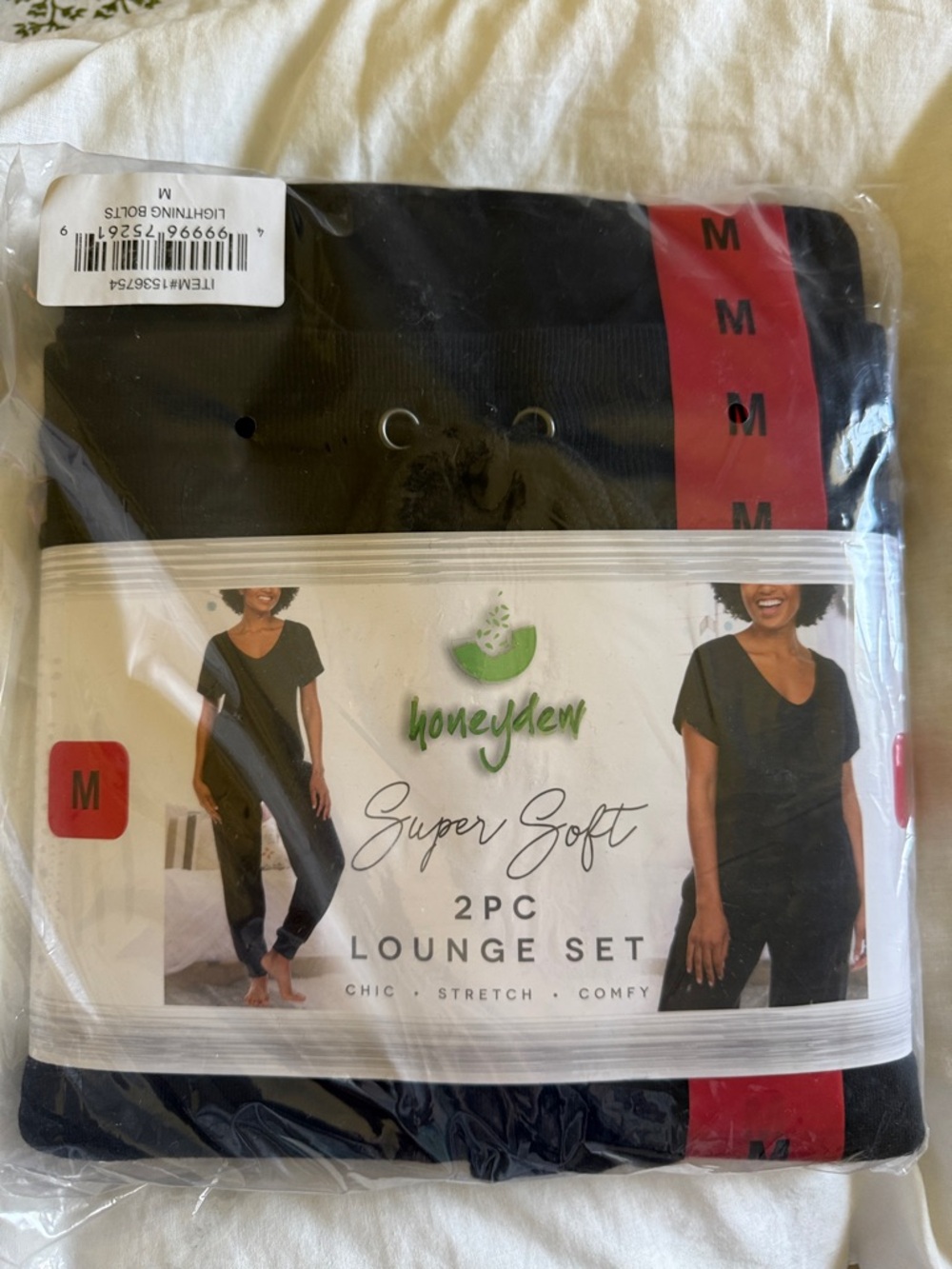 Honeydew Lounge Set - Black